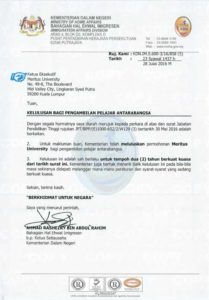 KDN Approval for International Students